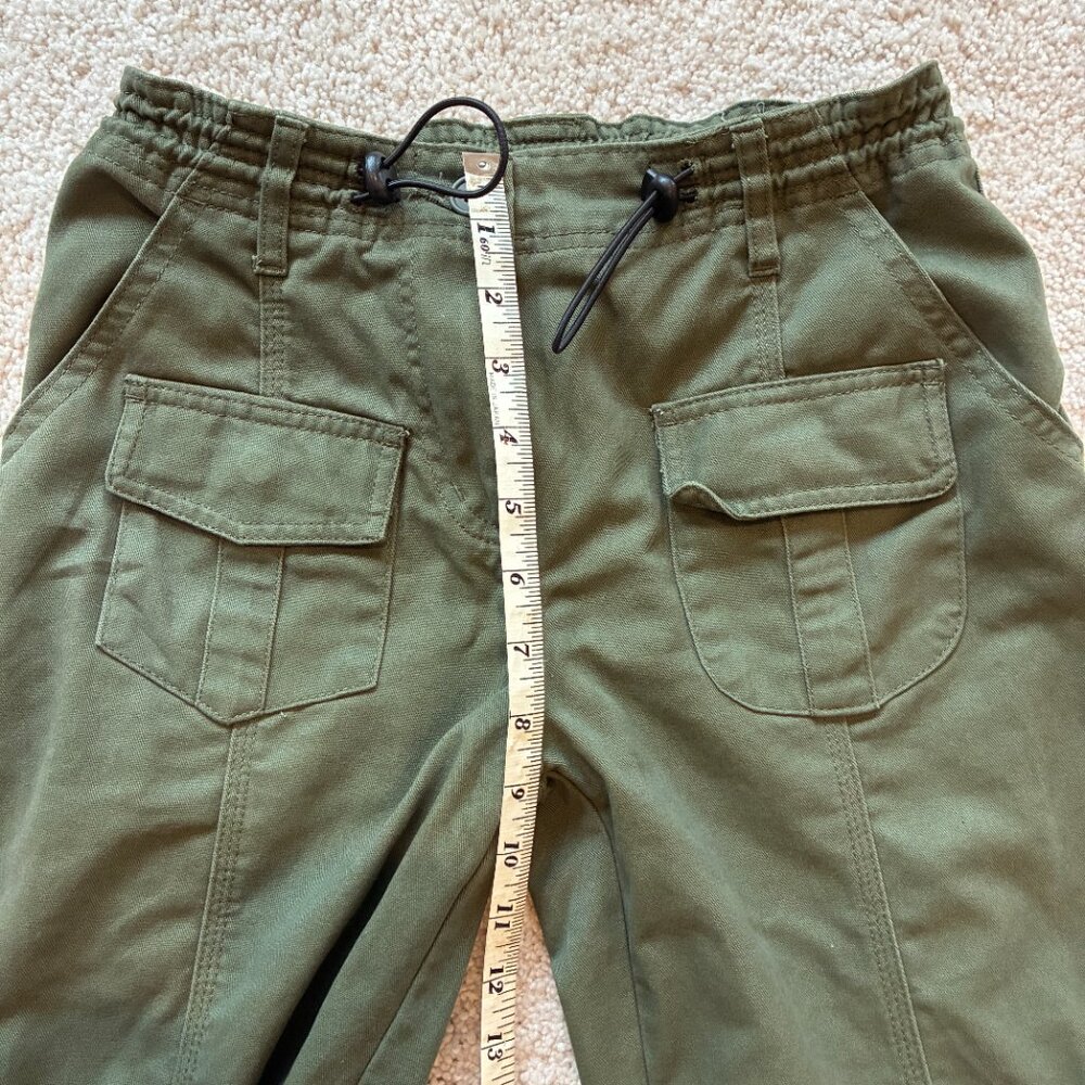 Pacsun John Galt Green Adjustable Waist Cargo Pants - Picture 10 of 12